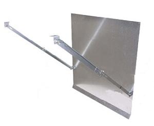 Universelle Fahrkorbschürze 750mm breit, für TB 700mm